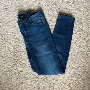 High Waisted Ankle Skinny Jean